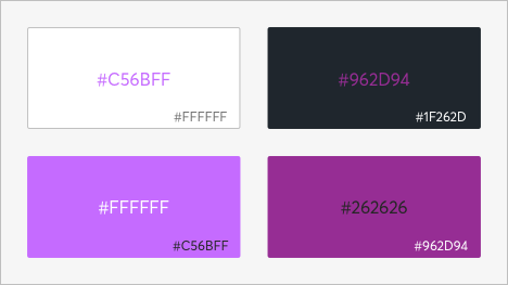 colors usage accessibility image four